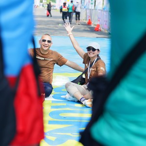 Race photo from BOGORUN 2026
