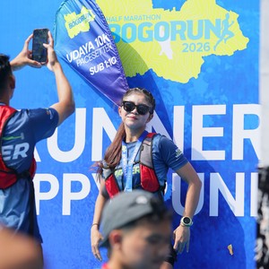 Race photo from BOGORUN 2026