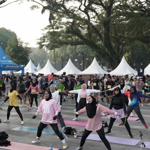 Race photo from Yumaju Berlebarun Besama ASICS