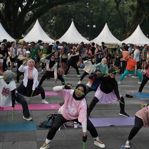 Race photo from Yumaju Berlebarun Besama ASICS