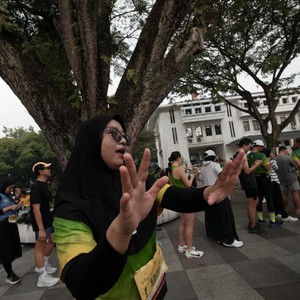 Race photo from Yumaju Berlebarun Besama ASICS