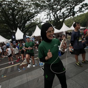 Race photo from Yumaju Berlebarun Besama ASICS