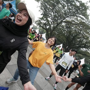 Race photo from Yumaju Berlebarun Besama ASICS