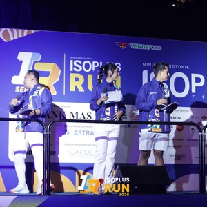 Race photo from ISOPLUS RUN 2026 - JAKARTA