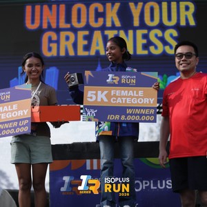 Race photo from ISOPLUS RUN 2026 - JAKARTA