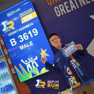 Race photo from ISOPLUS RUN 2026 - JAKARTA