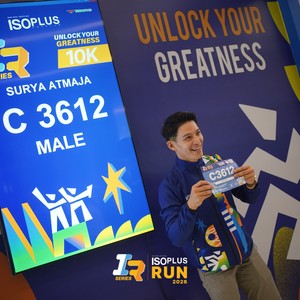 Race photo from ISOPLUS RUN 2026 - JAKARTA