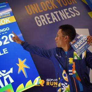 Race photo from ISOPLUS RUN 2026 - JAKARTA