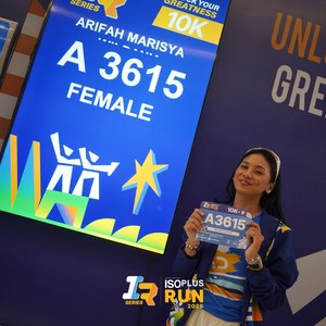 Race photo from ISOPLUS RUN 2026 - JAKARTA