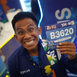 Race photo from ISOPLUS RUN 2026 - JAKARTA