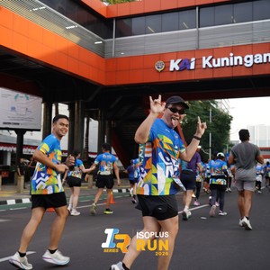 Race photo from ISOPLUS RUN 2026 - JAKARTA