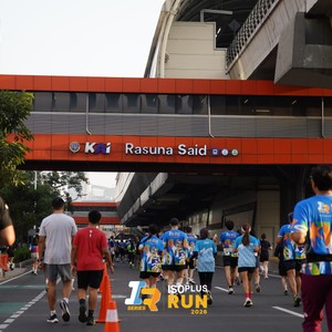 Race photo from ISOPLUS RUN 2026 - JAKARTA