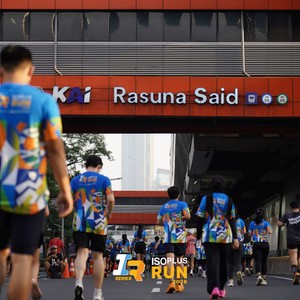 Race photo from ISOPLUS RUN 2026 - JAKARTA