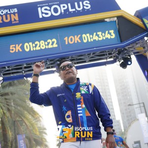 Race photo from ISOPLUS RUN 2026 - JAKARTA