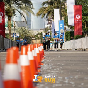 Race photo from ISOPLUS RUN 2026 - JAKARTA