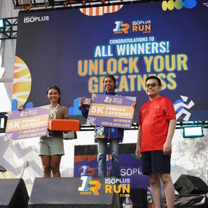 Race photo from ISOPLUS RUN 2026 - JAKARTA