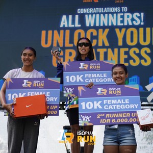 Race photo from ISOPLUS RUN 2026 - JAKARTA