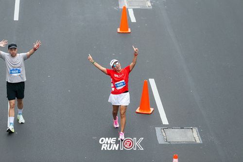 Race photo from ONE RUN 10K 2025