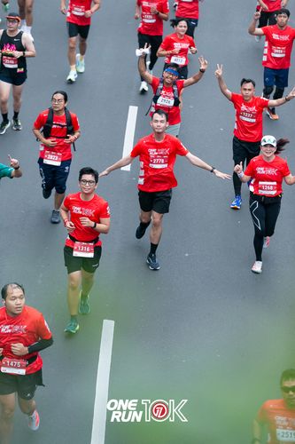 Race photo from ONE RUN 10K 2025