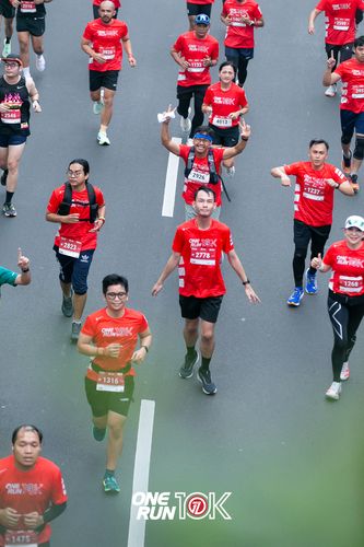 Race photo from ONE RUN 10K 2025