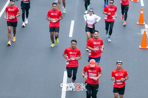Race photo from ONE RUN 10K 2025
