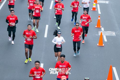 Race photo from ONE RUN 10K 2025