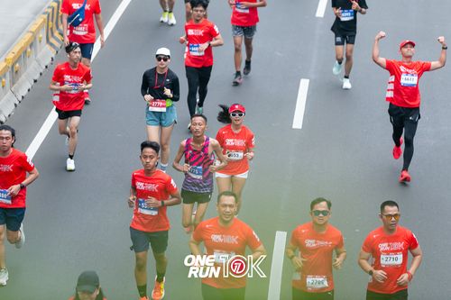 Race photo from ONE RUN 10K 2025