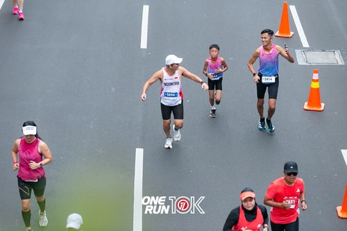 Race photo from ONE RUN 10K 2025