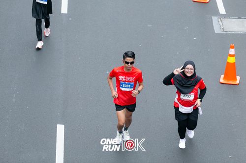 Race photo from ONE RUN 10K 2025