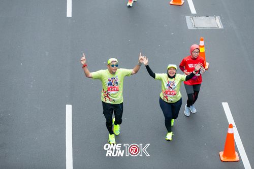 Race photo from ONE RUN 10K 2025