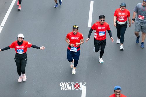 Race photo from ONE RUN 10K 2025
