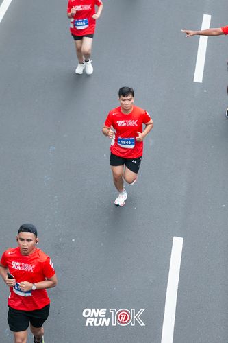 Race photo from ONE RUN 10K 2025