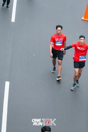 Race photo from ONE RUN 10K 2025