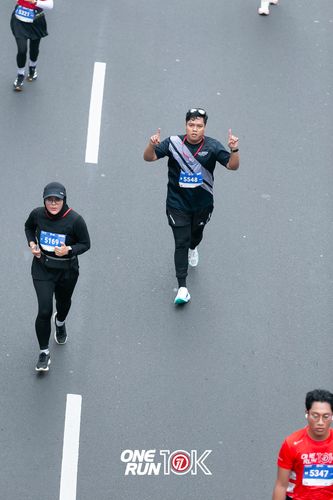 Race photo from ONE RUN 10K 2025