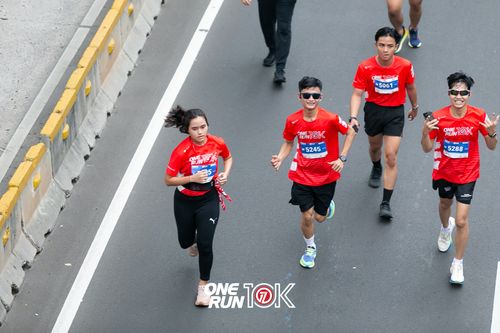Race photo from ONE RUN 10K 2025