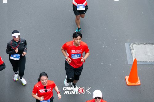 Race photo from ONE RUN 10K 2025