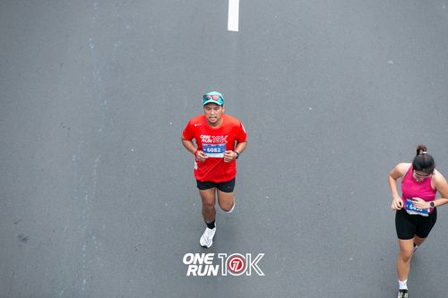 Race photo from ONE RUN 10K 2025