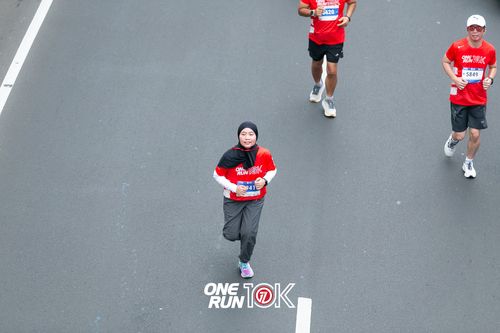Race photo from ONE RUN 10K 2025