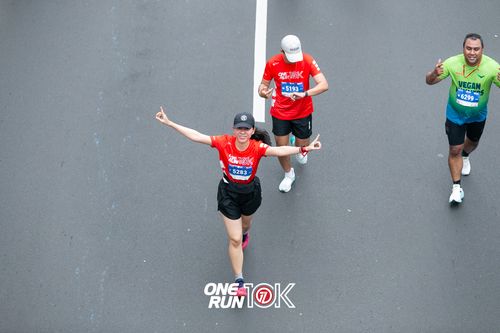 Race photo from ONE RUN 10K 2025