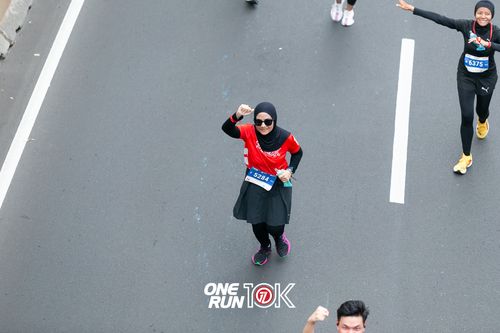 Race photo from ONE RUN 10K 2025