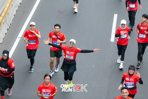 Race photo from ONE RUN 10K 2025