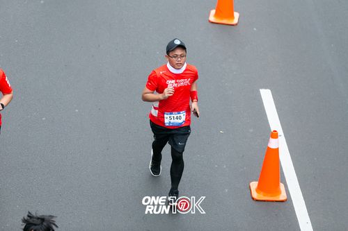 Race photo from ONE RUN 10K 2025