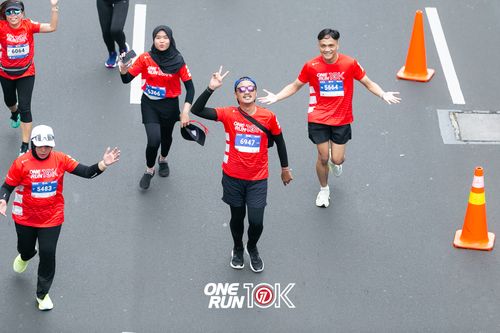 Race photo from ONE RUN 10K 2025