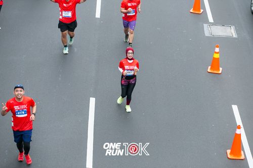 Race photo from ONE RUN 10K 2025