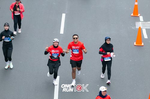 Race photo from ONE RUN 10K 2025