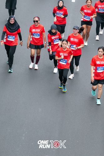 Race photo from ONE RUN 10K 2025
