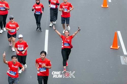 Race photo from ONE RUN 10K 2025