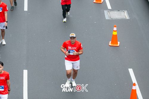 Race photo from ONE RUN 10K 2025
