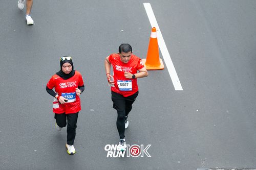 Race photo from ONE RUN 10K 2025