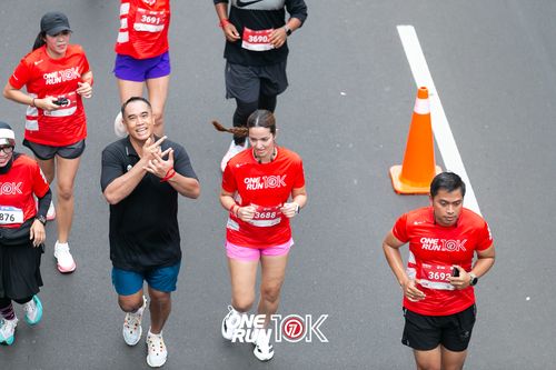 Race photo from ONE RUN 10K 2025